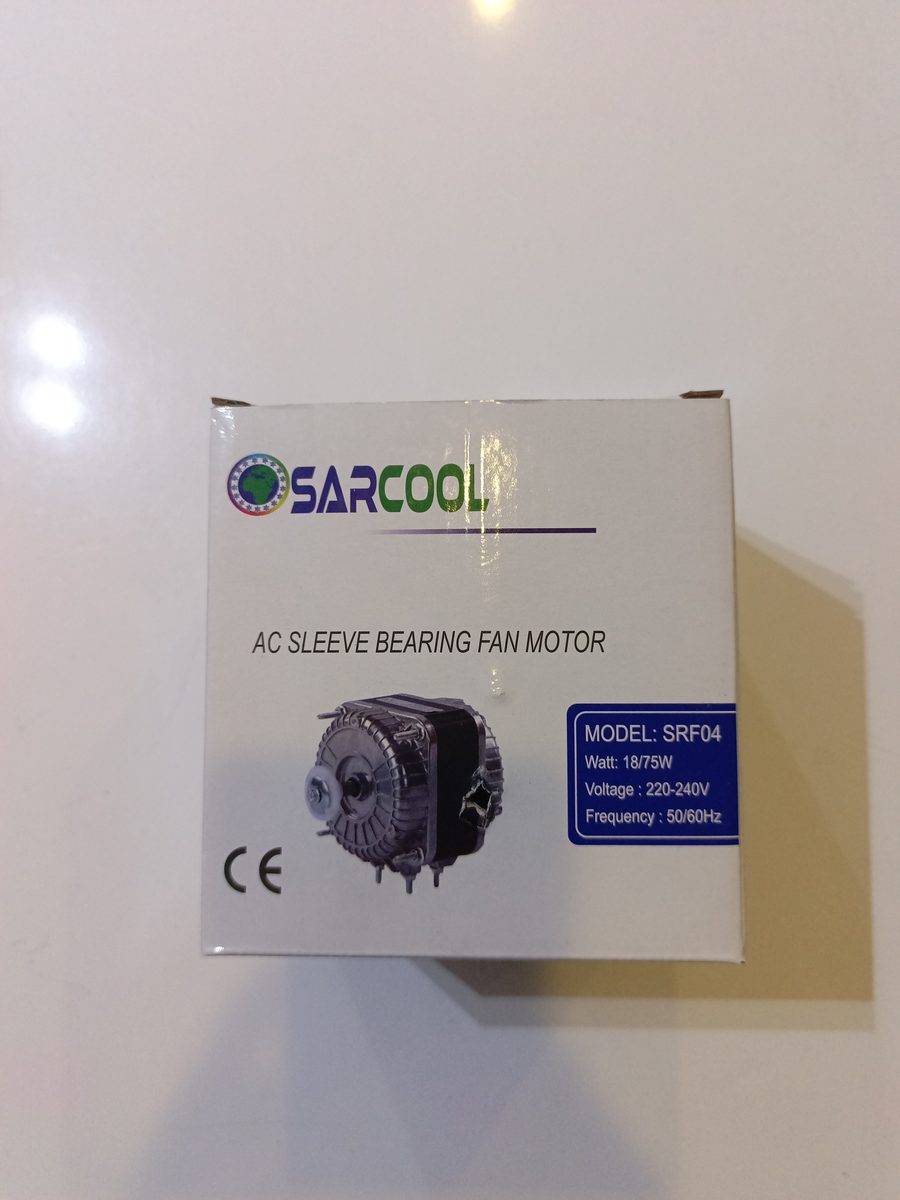 18/75 Watt AC Sleeve Bearing Evaporatör Fan Motoru