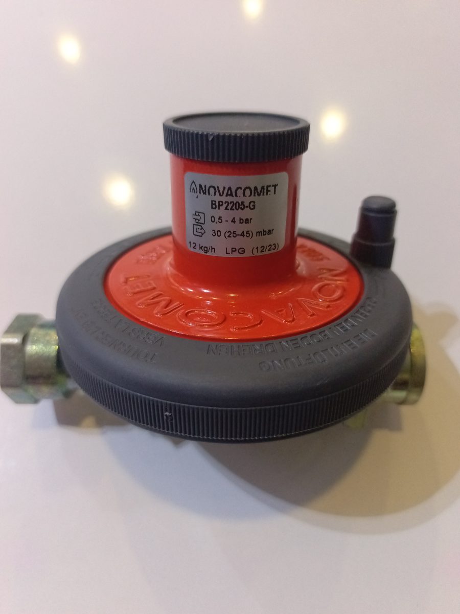 Clesse Novacomet BP2205G 2. Kademe LPG Regülatörü Dedantör 12 kg/h 30 mbar